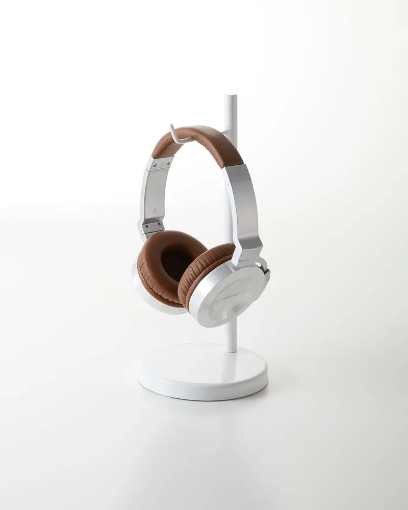 Modern Steel Headphone Stand For Desk Or Nightstand 1