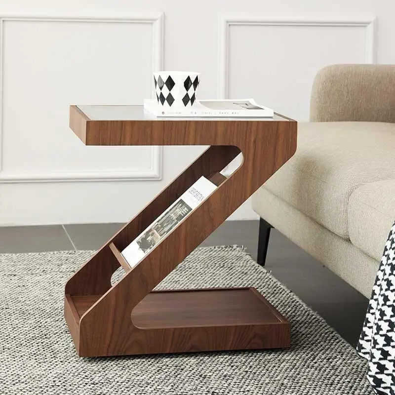 Morein Z-Frame End Table – Sleek Contemporary Design 1