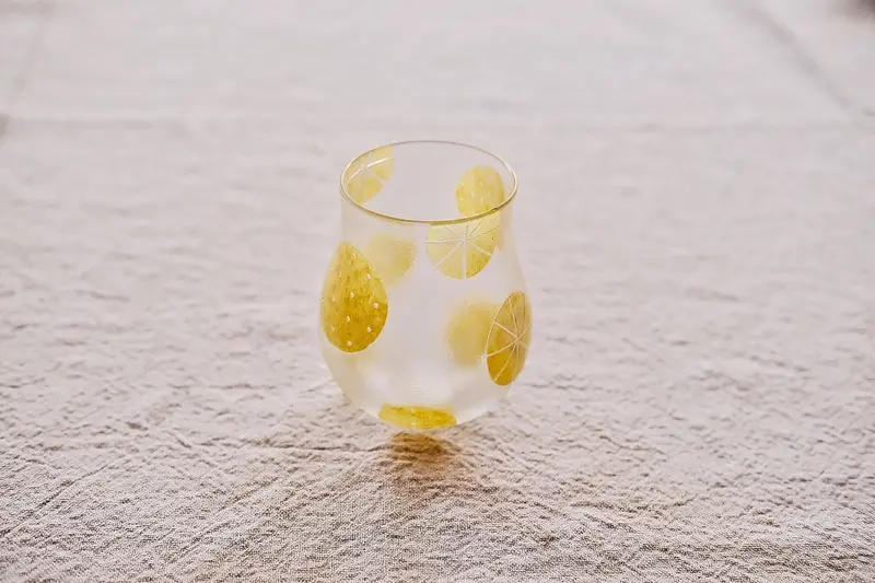 Mutsumi Hirai Maru Lemon Round Cup – Vibrant Yellow 1