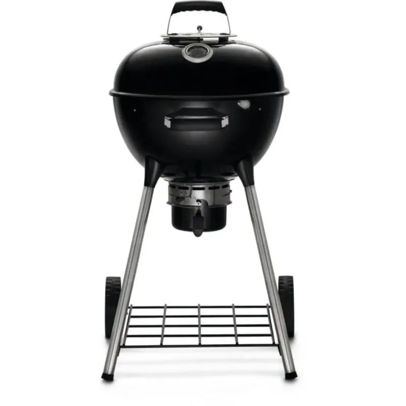 Napoleon 18-Inch Black Charcoal Kettle Grill – Compact Outdoor Grill 1