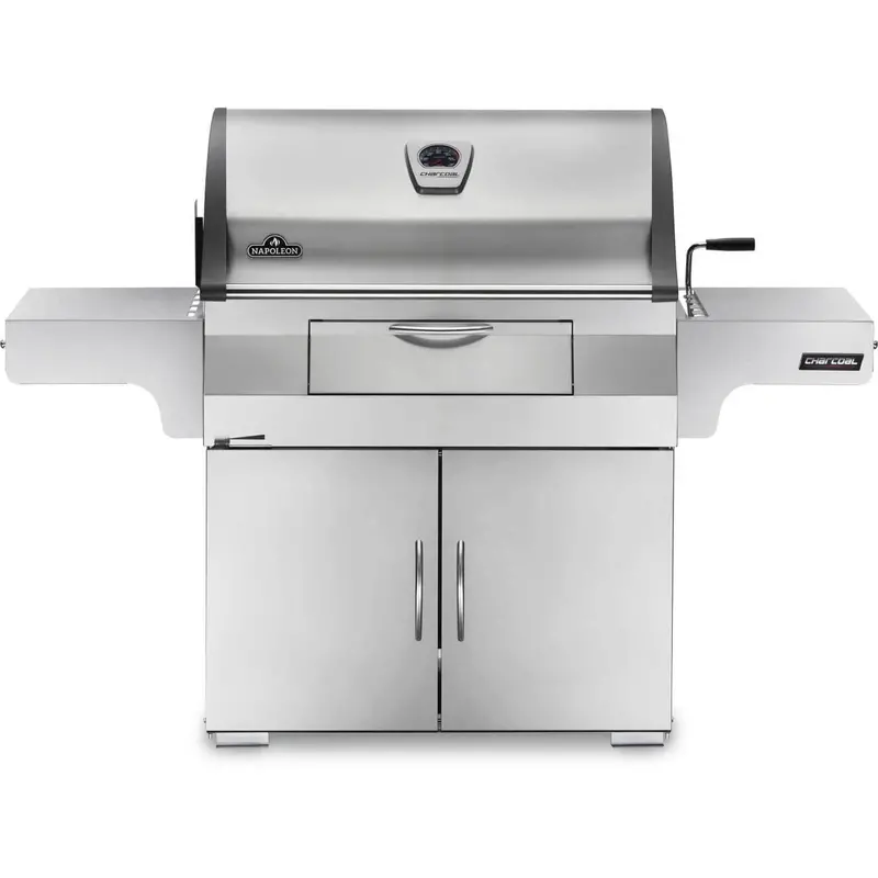 Napoleon 68-Inch Freestanding Charcoal Grill – Professional 605 Series 1