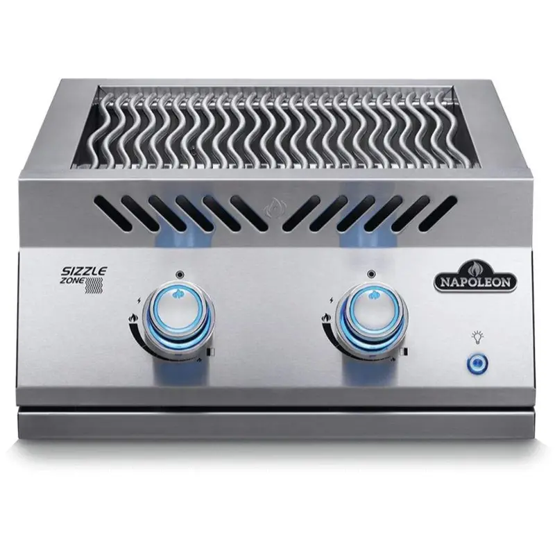 Napoleon 700 Series 18-Inch Dual Infrared Gas Burner – Rapid, Even Heating System 1