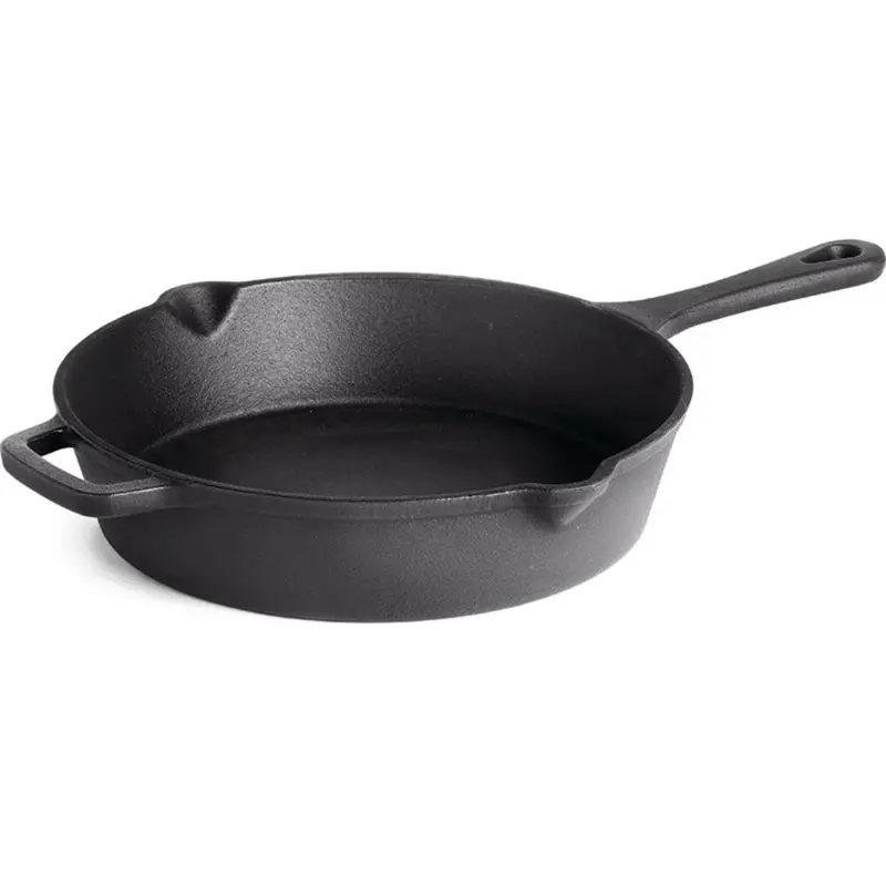 Napoleon Cast Iron Frying Pan – Durable 12-Inch Skillet With Pre-Seasoned Surface 1