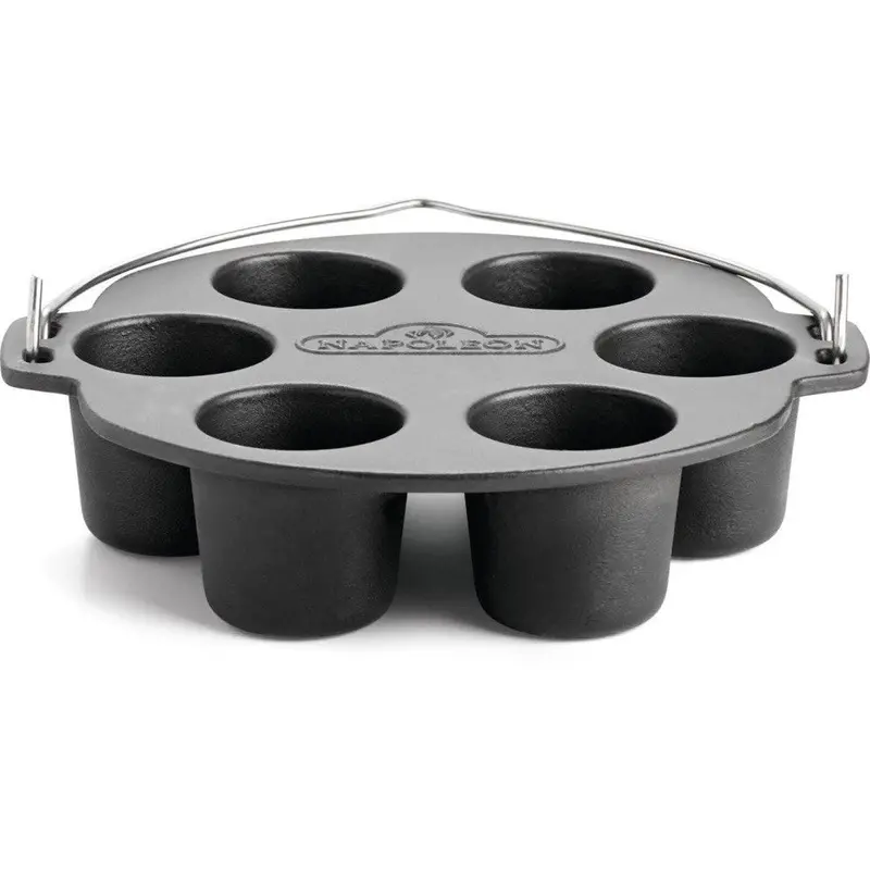 Napoleon Cast Iron Muffin Pan For Even Baking 1