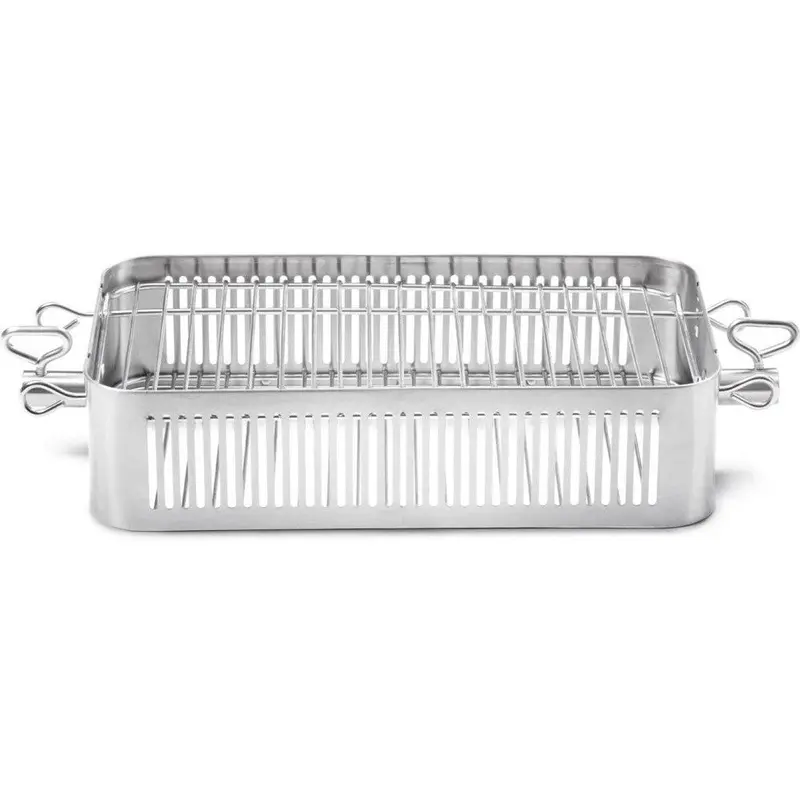 Napoleon Stainless Steel Rotisserie Basket For Even Roasting 1