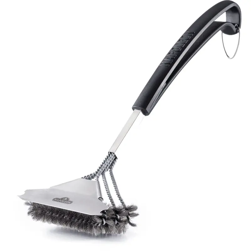 Napoleon Triple-Row Wire Grill Scrub Brush 1