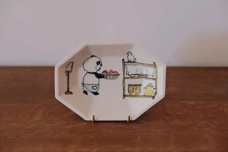 Natsumi Muroi Octagonal Deep Serving Plate 1