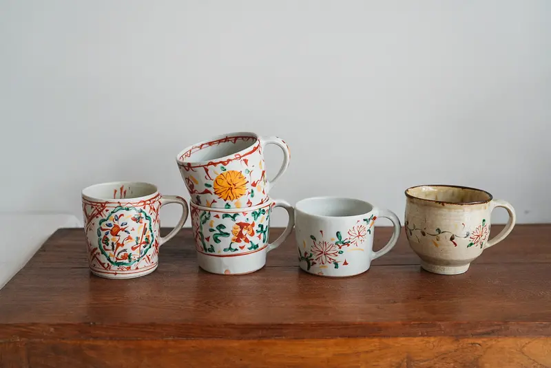 Noritomo Suzuki Ironwood Ceramic Mug Ns03 - Natural Wood-Inspired Tableware 1