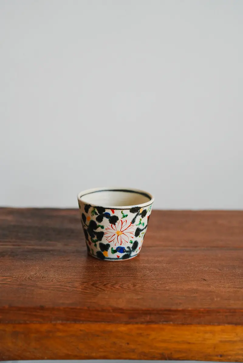 Noritomo Suzuki Ironwood Free-Form Ceramic Cup Ns02 - Artisan Stoneware 1