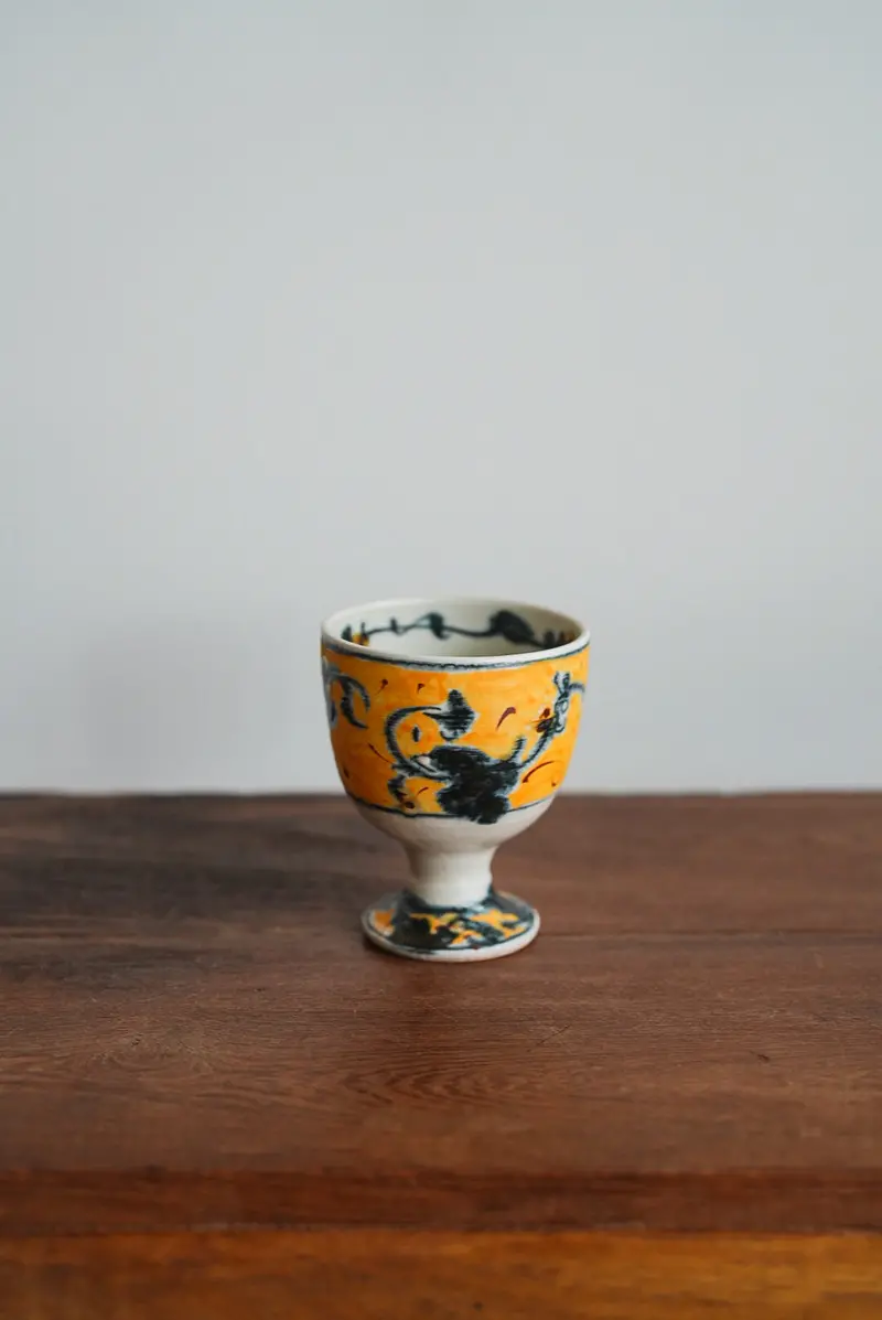 Noritomo Suzuki Ironwood Goblet Ns01 - Handcrafted Japanese Drinking Vessel 1