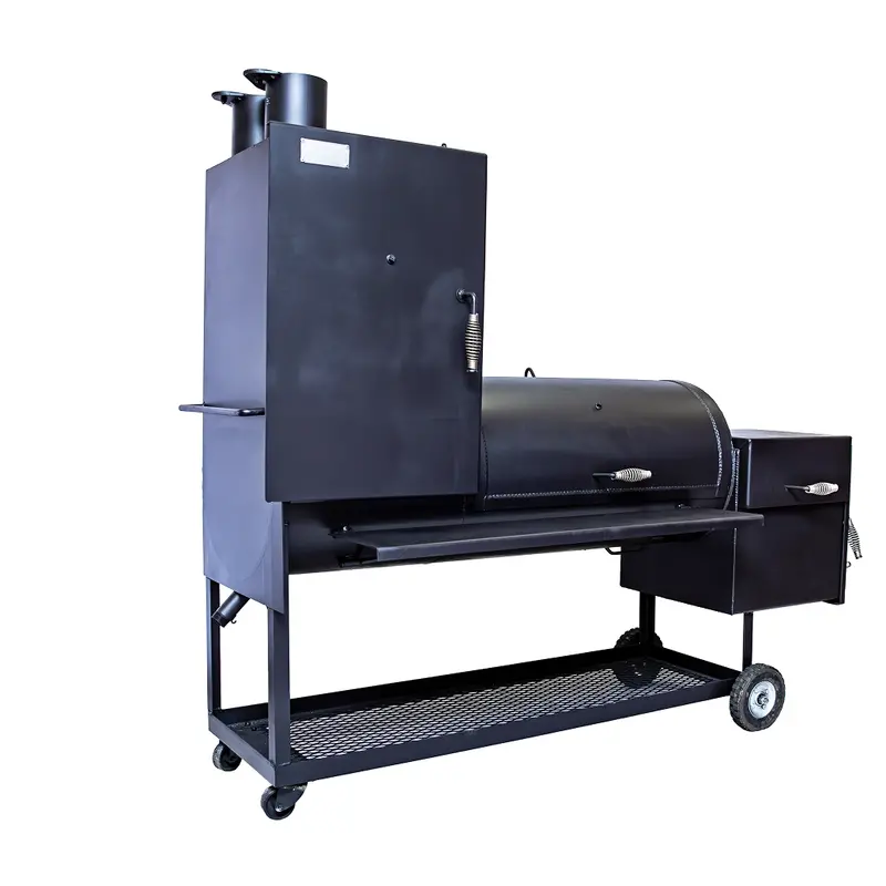 Old Country Bbq Pits All-American Angus Heavy-Duty Smoker 1