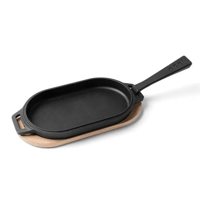 Ooni Cast Iron Sizzler Pan For Steaks, Vegetables, And More 1