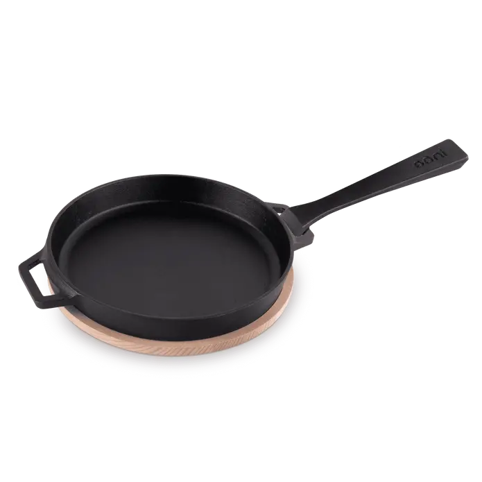Ooni Pre-Seasoned Cast Iron Skillet For Pizza And Searing 1