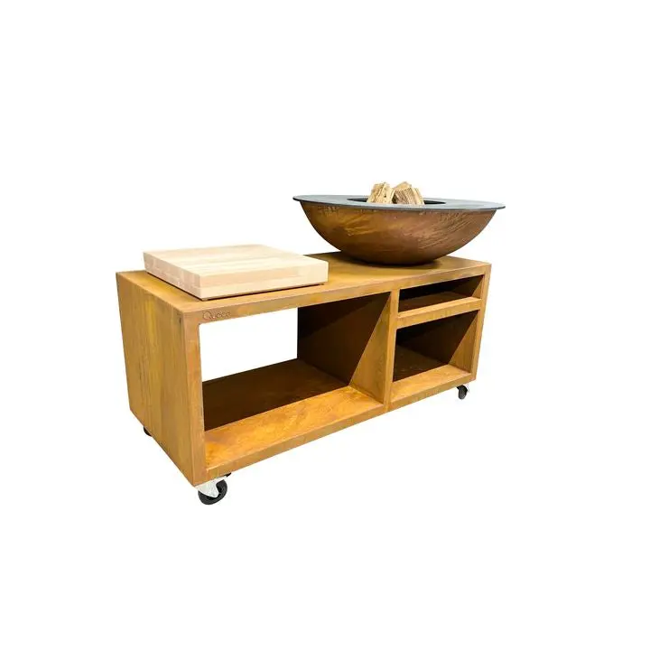 Piatto Large Pro Corten Table Top 1