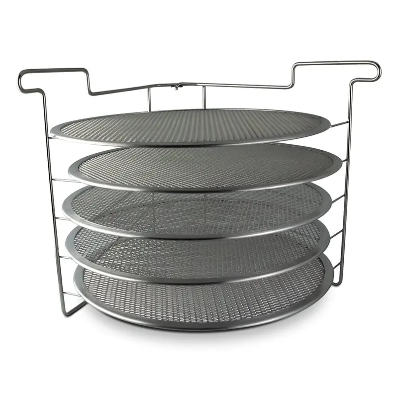 Pinnacolo Folding Pizza Rack – Holds Five 14" Screens 1