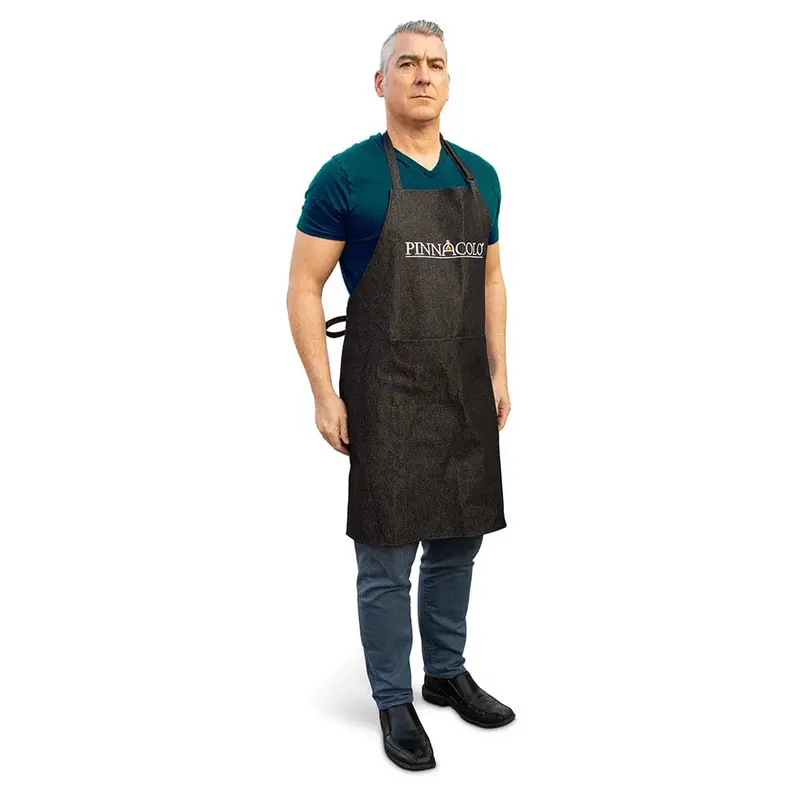 Pinnacolo Premium Denim Bbq Apron With Tool Pockets 1