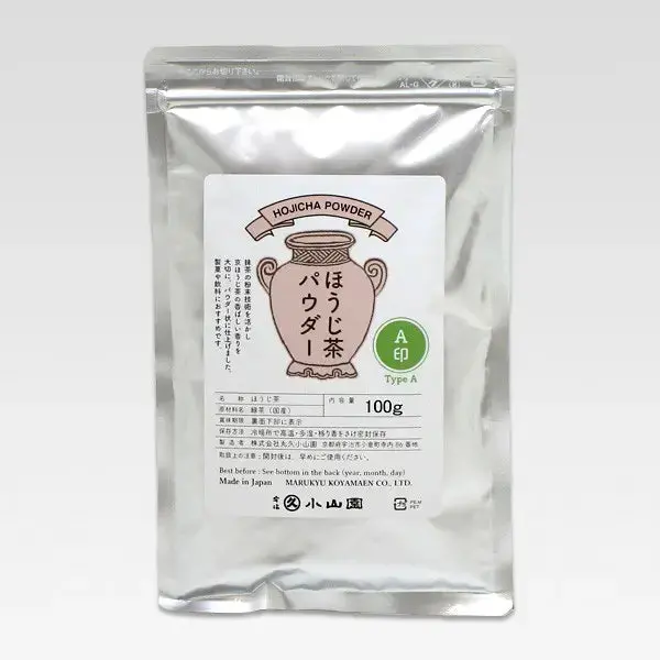 Premium Hojicha Powder (Roasted Green Tea) – 100G Resealable Bag 1
