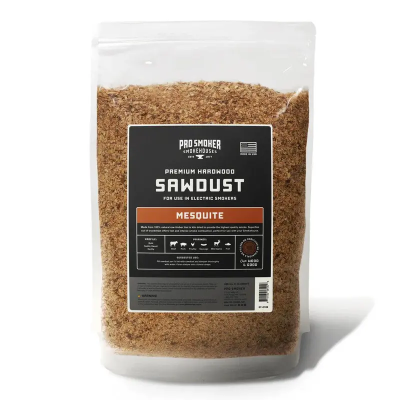 Pro Smoker 40 Lb Mesquite Sawdust – All-Natural Wood Smoking Fuel 1