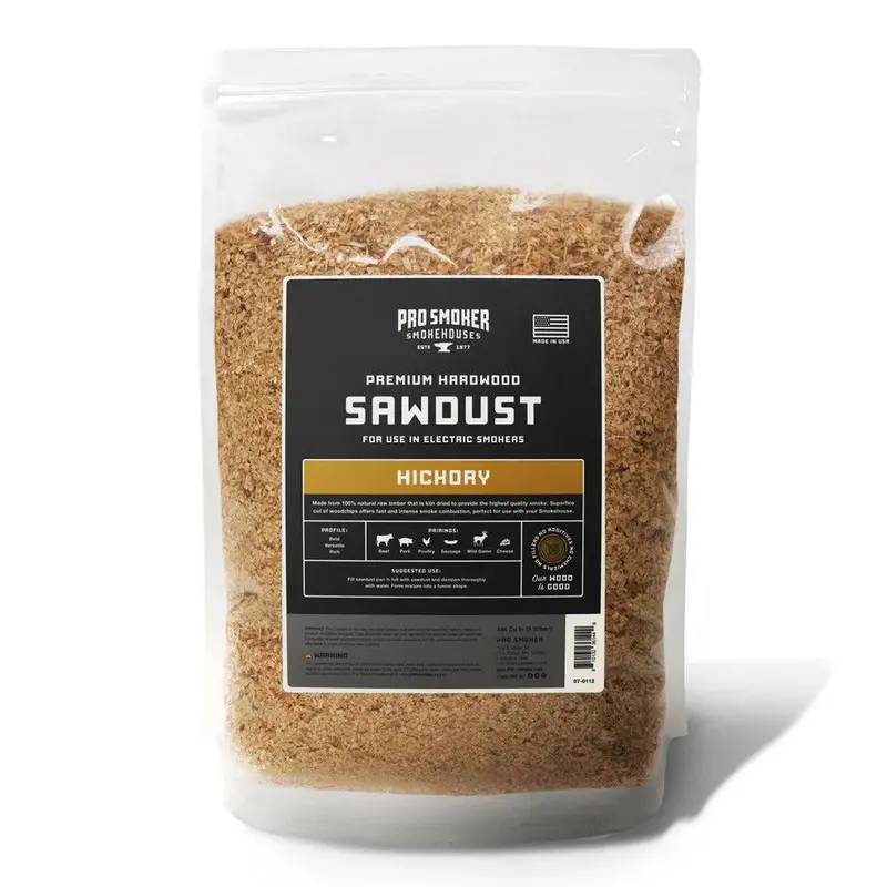 Pro Smoker 5 Lb Hickory Sawdust – Smoky, Traditional Bbq Aroma In Convenient Packaging 1