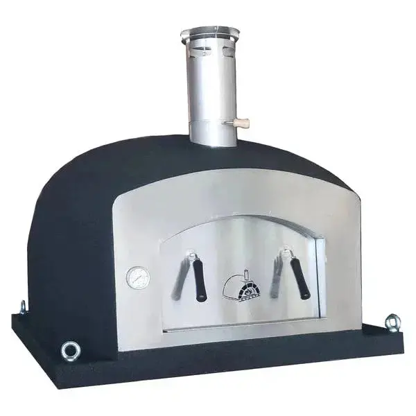 Proforno Vision Pro 30" Traditional Wood-Fired Pizza Oven – Stainless Steel Door 1