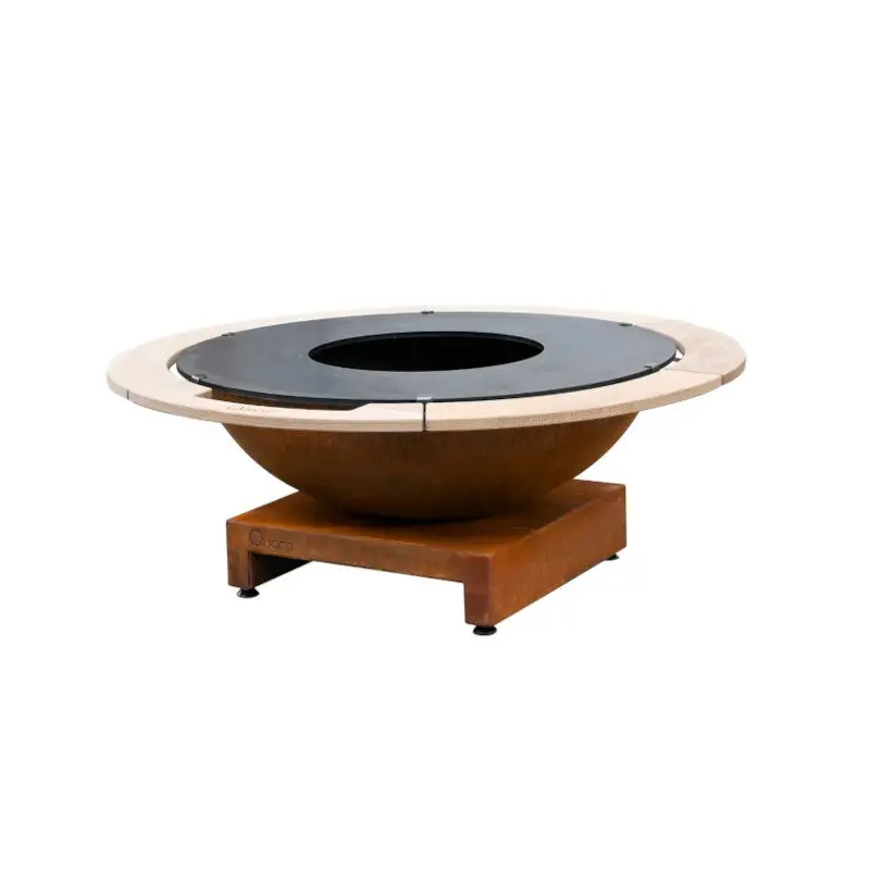 Quoco Piatto Basso+ Fire Bowl – Medium Corten Steel Edition 1