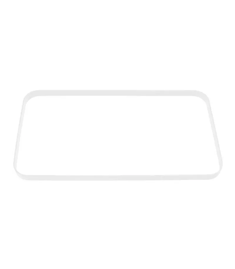 Rectangular Replacement Liner Ring For Steel-And-Wood Trash Can 1