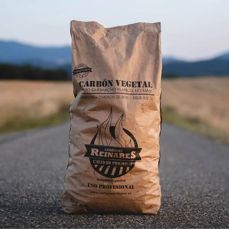 Reinares Quebracho Hardwood Charcoal – 15 Kg Bag 1