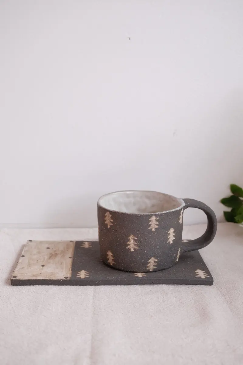 Rena Uda Ceramic Mug And Saucer Set – Limited Edition #3 1