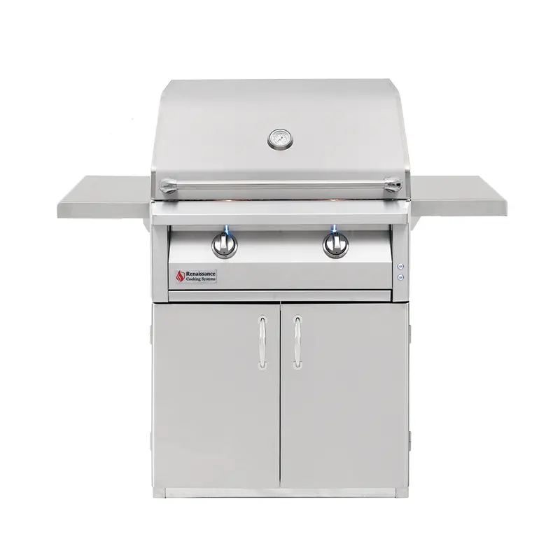 Renaissance Arg 30-Inch 2-Burner Freestanding Natural Gas Grill 1