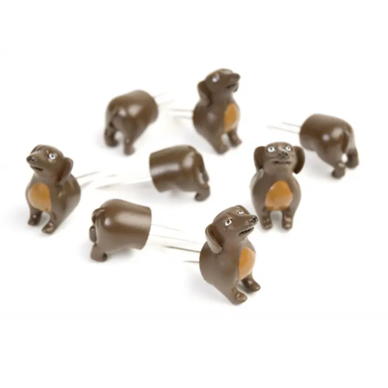 Renaissance Dog-Shaped Corn Holders – Set Of 4 1