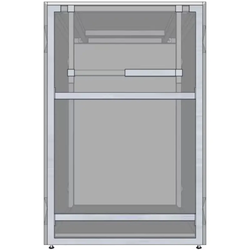 Rtf Systems 24-Inch Universal Bbq Island Appliance & Storage Cabinet 1
