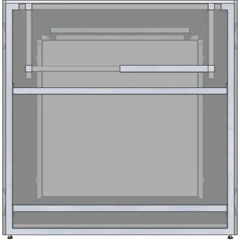 Rtf Systems 36-Inch Universal Bbq Island Appliance & Storage Cabinet 1