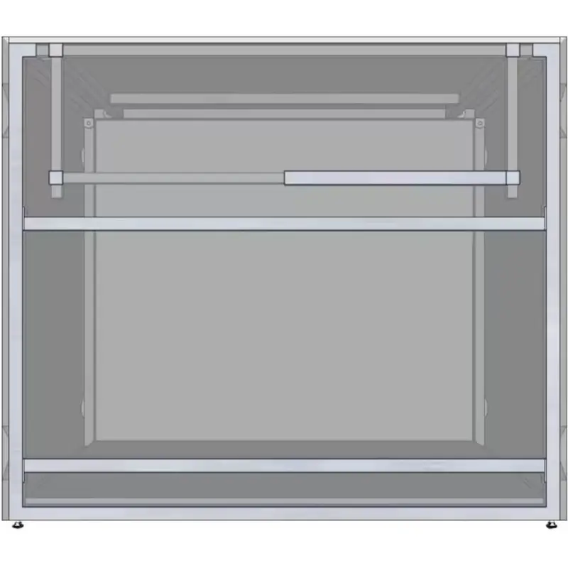 Rtf Systems 42-Inch Universal Bbq Island Appliance & Storage Cabinet 1