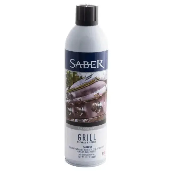 Saber All-In-One Grill Cleaner, Degreaser & Polish – Made In Usa 1