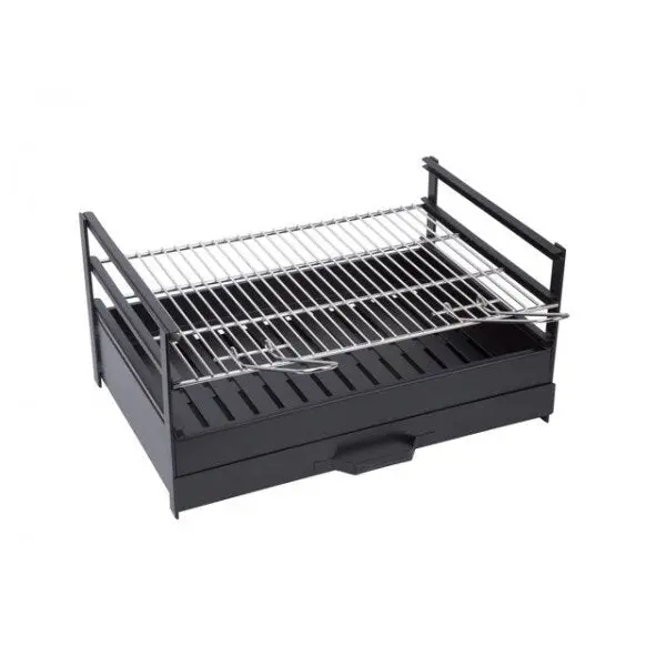 Sauvic Premium Barbecue Kit Featuring 70 X 40 Cm Stainless Steel Cooking Surface 1