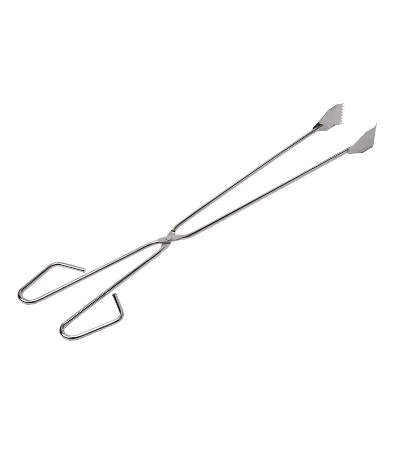 Sauvic Stainless Steel Barbecue Tongs – 55 Cm 1