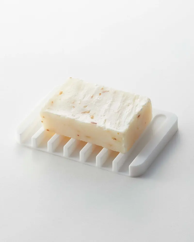 Self-Draining Silicone Soap Dish – Non-Slip Bath Accessory 1