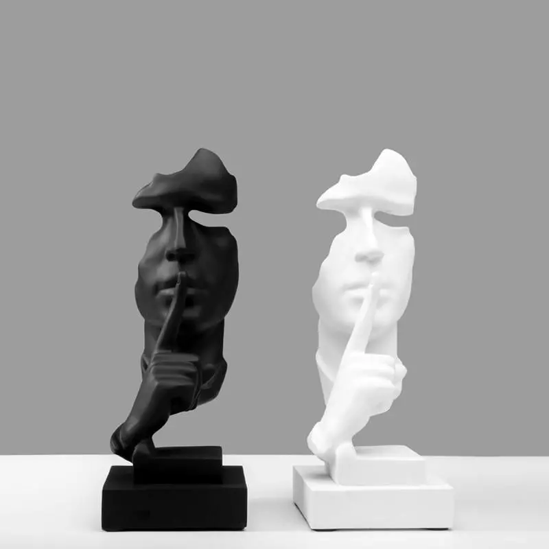 Senior Silence Abstract Art Sculpture 1