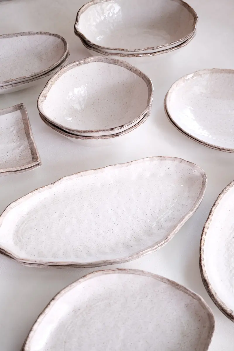 Shino Kohiki Stone-Texture Handmade Ceramics Collection 1