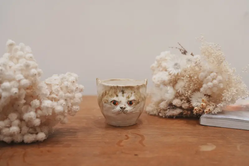 Shoko Matsuura Artisan Cat Cup – Style #5 (Sm05) 1