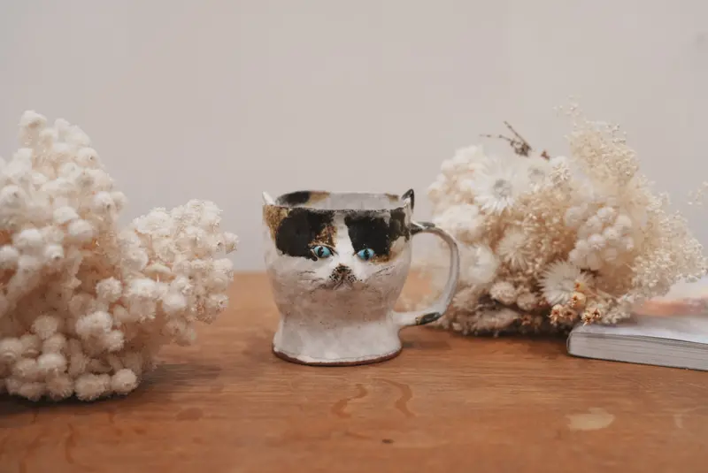 Shoko Matsuura Ceramic Cat Mug – Sm04 #4 1