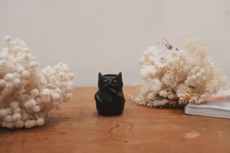 Shoko Matsuura Small Cat-Shaped Floral Vase – Sm03 #1 1
