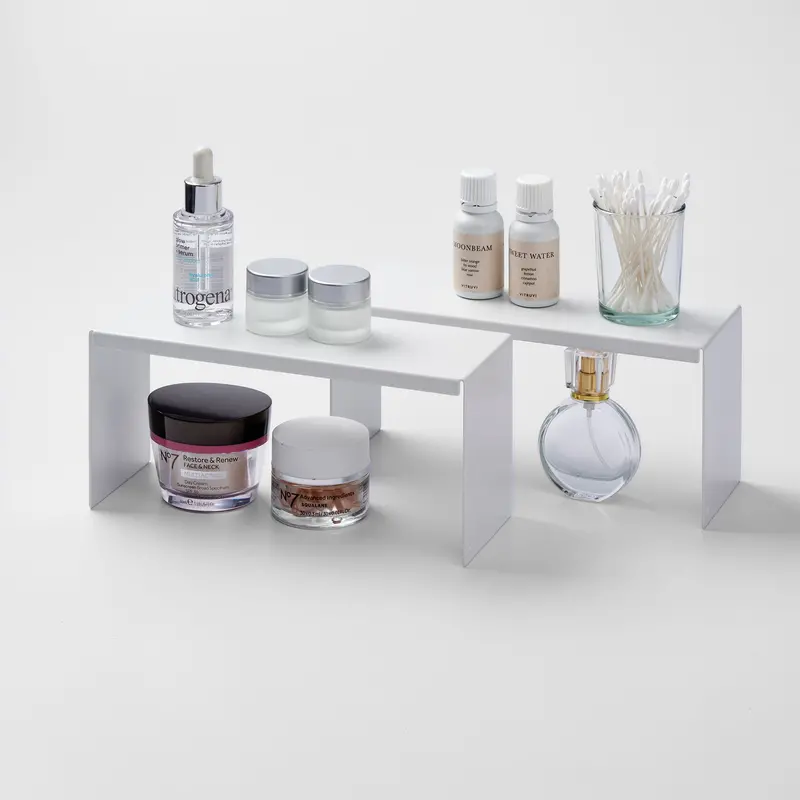 Stackable Medicine Cabinet Risers (2-Pack) – Steel 1