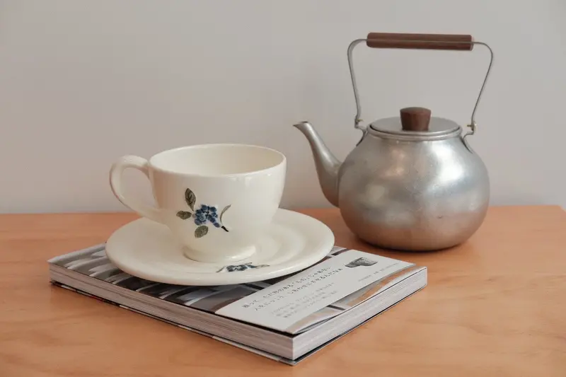 Studio M Myrtille Ceramic Mug With Matching Saucer 1