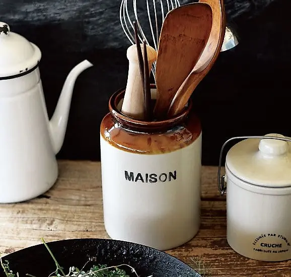 Studio'M Cruche Utensil Holder – Minimalist Kitchen Organizer 1