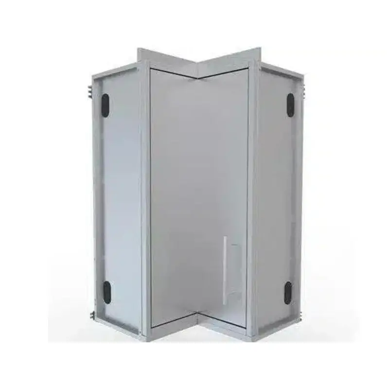Sunstone 12" X 12" Swivel-Door Corner Cabinet With Three Shelves (360° Rotation) 1