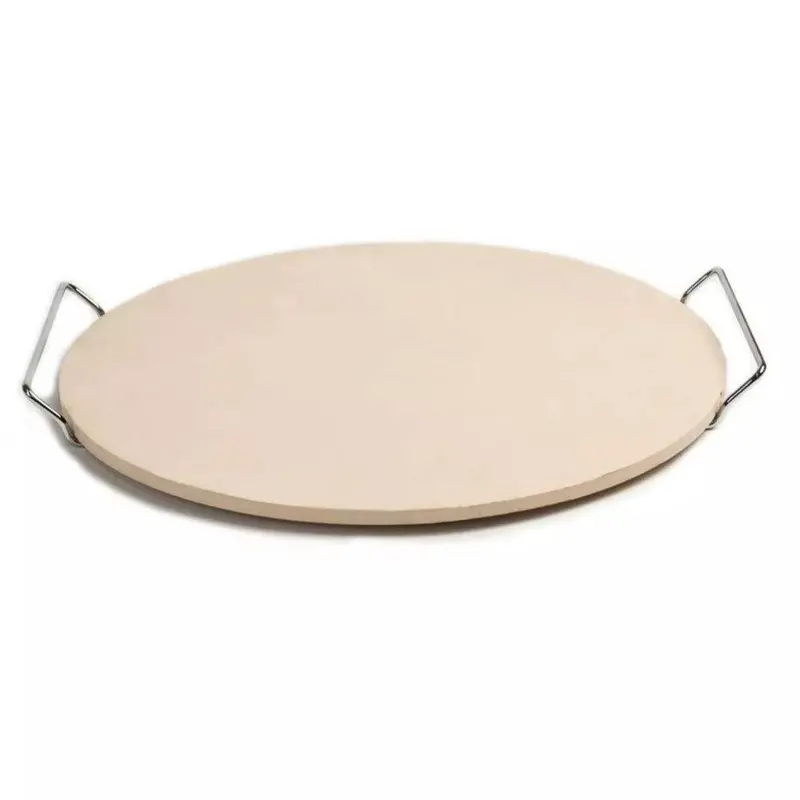 Sunstone 15-Inch Pizza Stone With Adjustable Elevation Rack 1