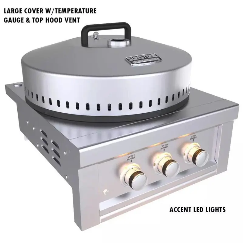Sunstone 24-Inch Propane Power Cirque Burner – Full Accessory Package 1