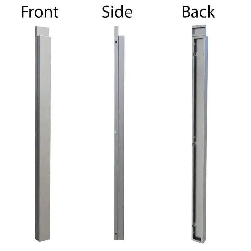 Sunstone 3" Stainless Steel Front Spacer Panel For Full-Height Wall Cabinets 1