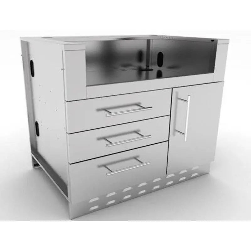 Sunstone 40-Inch Stainless Steel Gas Grill Base Cabinet 1